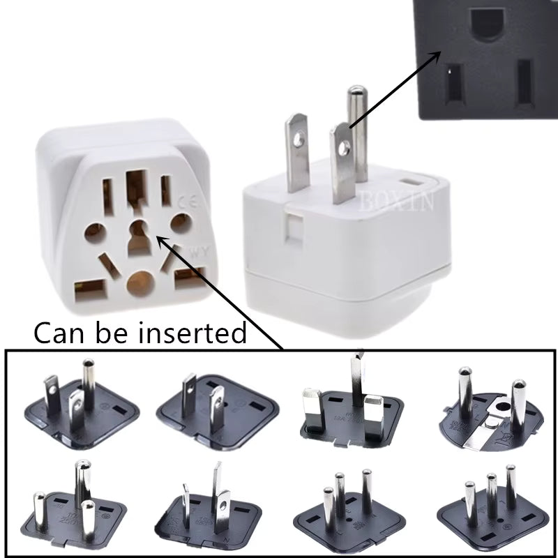 Universal Travel Adapter – Multi-Country Plug Converter