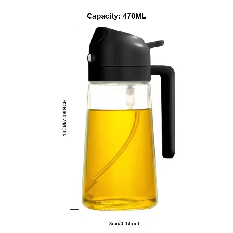 Oil Dispenser with Brush