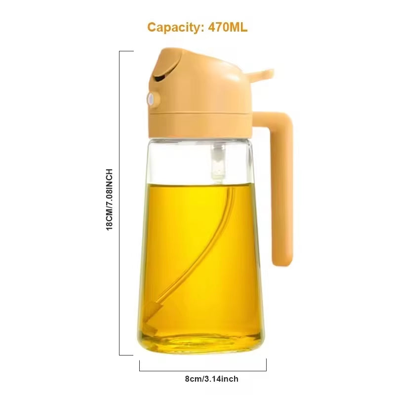 Oil Dispenser with Brush