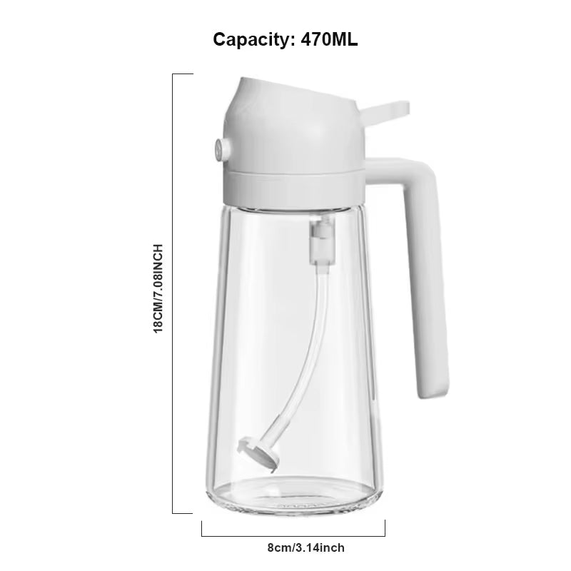 Oil Dispenser with Brush