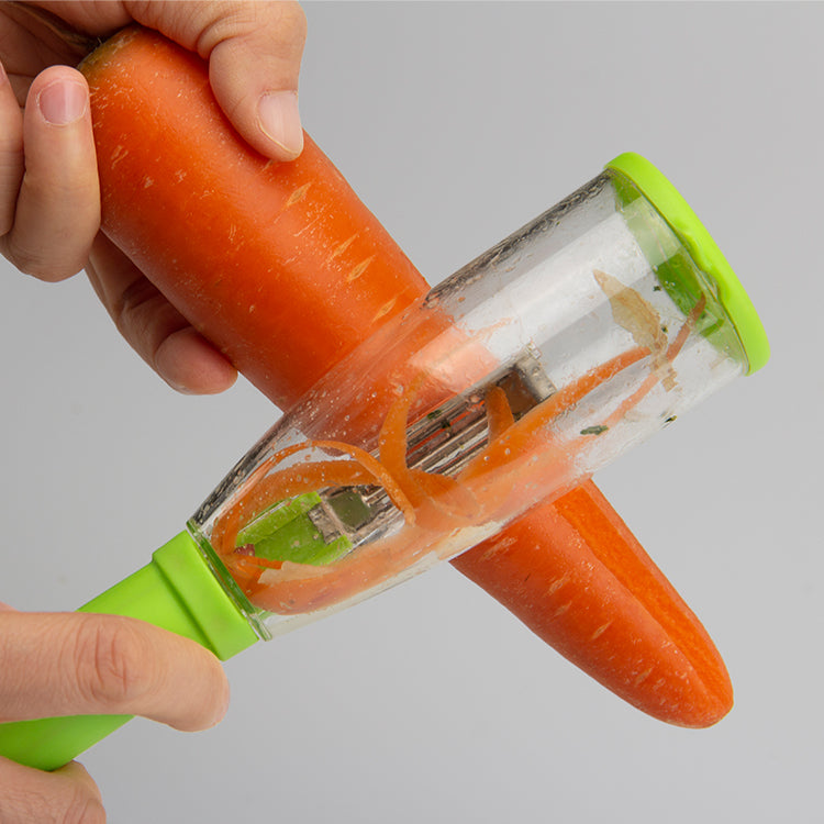 2-in-1 Handheld Spiralizer & Julienne Peeler