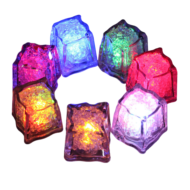 LED Light-Up Ice Cubes