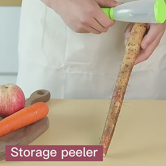 2-in-1 Handheld Spiralizer & Julienne Peeler